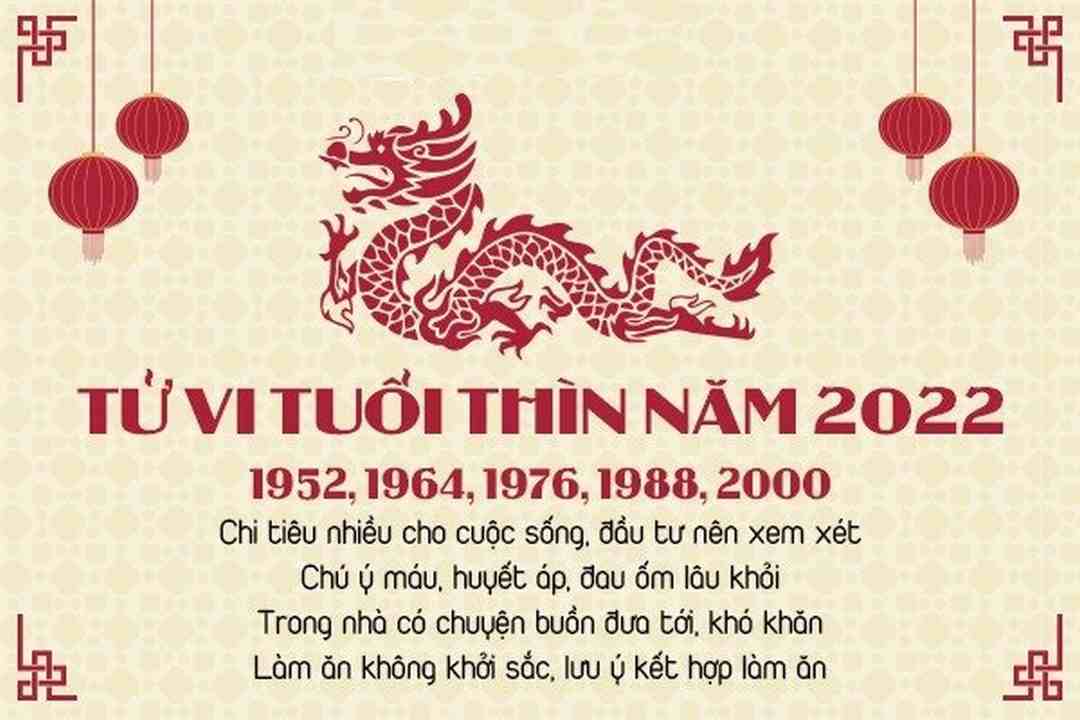 Tuổi Thìn cũng là những tuổi gặp hạn tam tai trong năm 2022