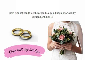 Tại sao bạn nên xem tuổi kết hôn?