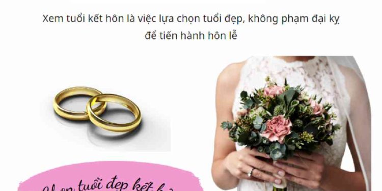 Tại sao bạn nên xem tuổi kết hôn?